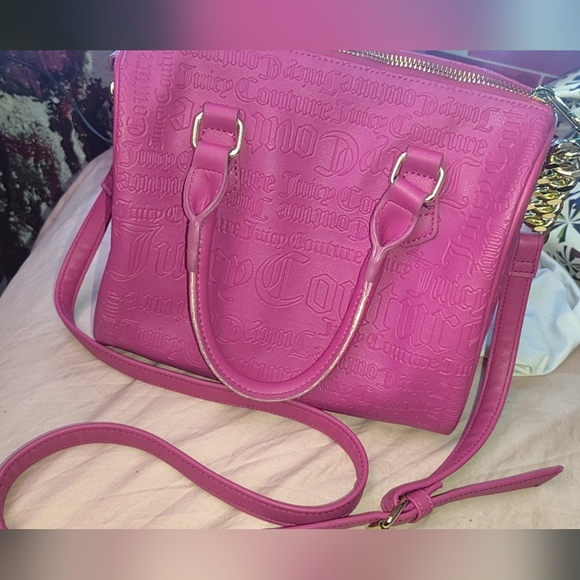 Juicy Couture Hot Pink Purse - Picture 8 of 9